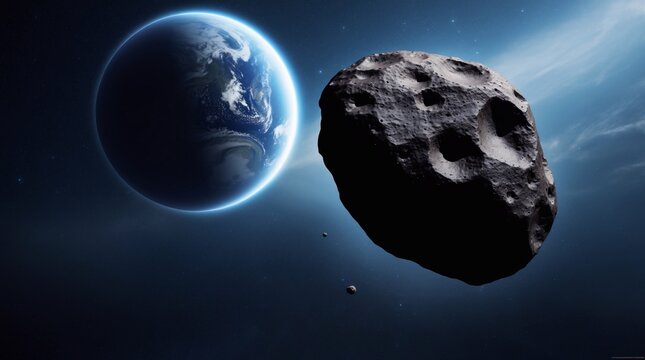 El asteroide 2024 YR4 se dirige hacia la tierra.