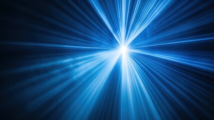 Abstract Light Burst, Dark Background