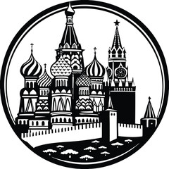 vector illustration of the taj mahal