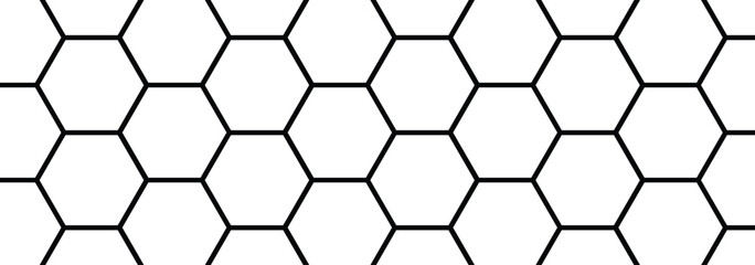 Net seamless pattern. Hexagon pattern. Abstract honeycomb background in grey color. honeycomb hexagon background. 