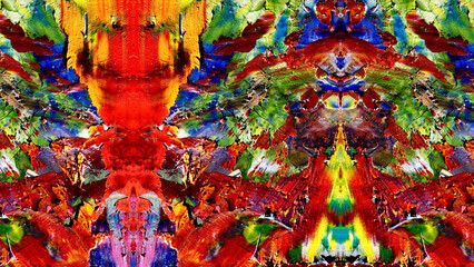 Abstract art background . Hand painting artwork on canvas .