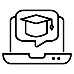 E-learning icon