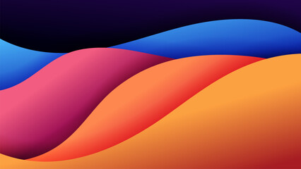 Premium vector background with soft gradient color on background. Eps 10	