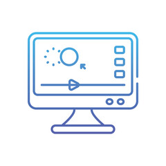 Animation  Vector icon