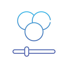 Color Balance  Vector icon