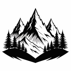 Obraz premium set of trees