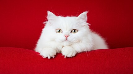 Luxurious Cat Grooming Experience in Elegant Salon Setting with Premium Products