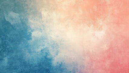 Obraz premium 青とピンクのグラデーションペイントテクスチャ_1
