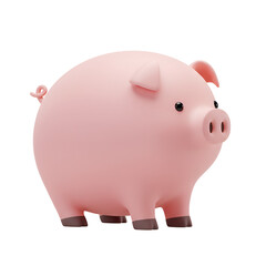 Small Pig with a Round Body Icon