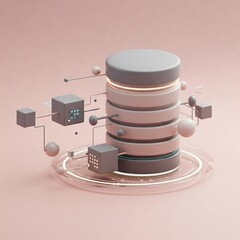 Database. Computer data management