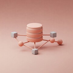 Database. Computer data management