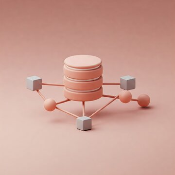Database. Computer data management