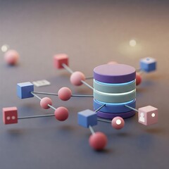 Database. Computer data management
