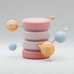 Database. Computer data management