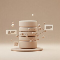 Database. Computer data management