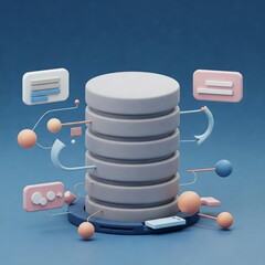 Database. Computer data management