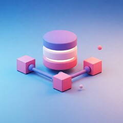 Database. Computer data management