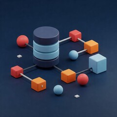 Database. Computer data management