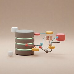 Database. Computer data management
