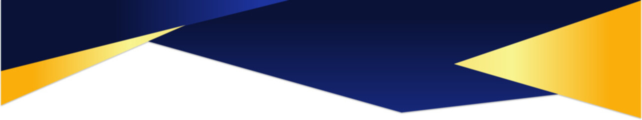 Blue And Gold Border Certifcate