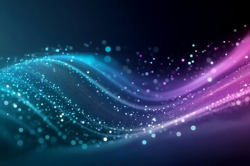 Abstract Digital Wave Design