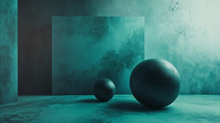 Minimalist geometric spheres in a moody setting