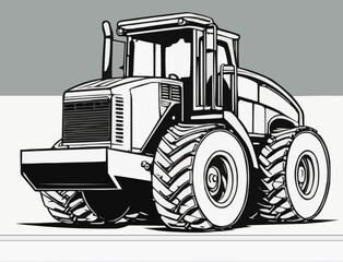 Grader Vector Illustration