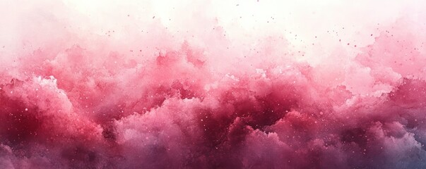 Fototapeta premium Soft Pink Watercolor Texture Abstract Impressionism Pastel Background Decorative Ink Splash Design