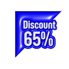 Discount 65% in 3d design