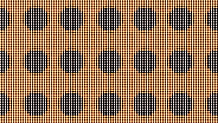 Cultural embroidery seamless pattern with geometric symmetry and contrasting color threads for a modern ethnic look concept as Geometric symmetrical embroidery with contrasting color threads for a mod