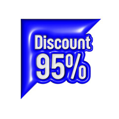 Discount 95% in 3d design
