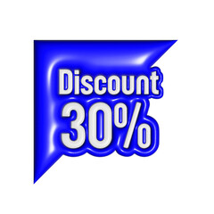 Discount 30% in 3d design