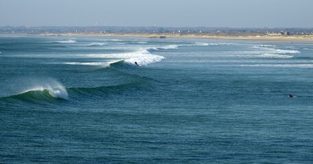 La Torche au long de la côte en Bretagne Cornouaille Finistère France	