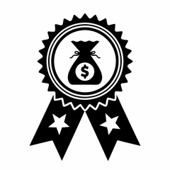 Elegant and Simple Business Finance Symbols in Vector Art.