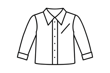 vector illustration of a shirt