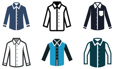 Collection of Stylish Men's Long-Sleeve Shirts