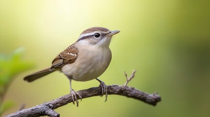 close up of bird is sitting on the bench in the nature, bird in the nature