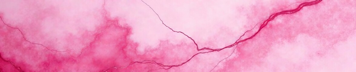 Fototapeta premium Close-up detail of pink watercolor marble surface, stylish, close-up, smooth