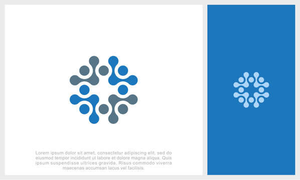 Human resources concept, target market and audience, focus group, public relations, vector icon - Vector