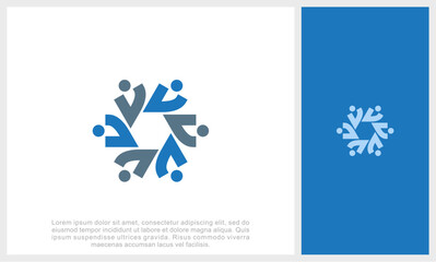 Human resources concept, target market and audience, focus group, public relations, vector icon - Vector