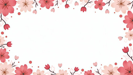 Feminine icons and inspirational quotes border frame with elegant copy space for International Womens Day concept as Beautiful feminine icons and inspirational quotes framing elegant space for Interna