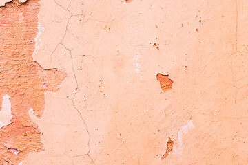 Abstract background of damaged plaster.