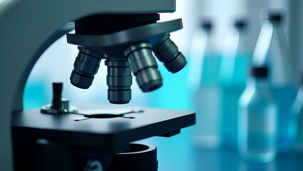 Flat Microscope in Medical Research Lab: Enhancing Vaccine Development Against COVID-19 with Precision Pathogen Analysis and Robust Data Accuracy for Public Health Improvements