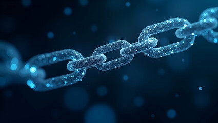 Visual Concept of Blockchain Technology: Secure Ledger Data Algorithms in Linked Chain Systems for Payments, Transactions, and Cybersecurity in Financial Cryptocurrency Networks