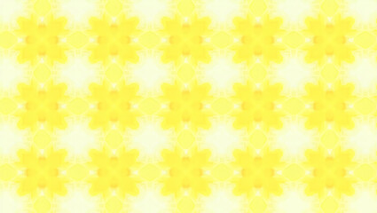 Playful daffodil seamless tile pattern with vibrant yellow petals and fresh spring vibes concept as Daffodils in vibrant yellow create a cheerful fresh seamless tile pattern with a playful lively spri