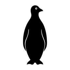 vector illustration of a penguin silhouette vector illustration of a silhouette vector logo design 