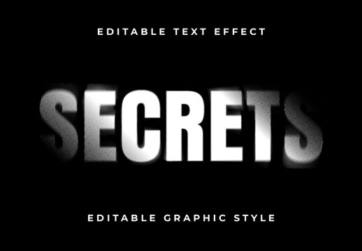 White Grain Diffuse Glow Text Effect