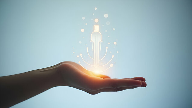 Holographic Growth Hormone Treatment: A Flat Hand's Presentation
