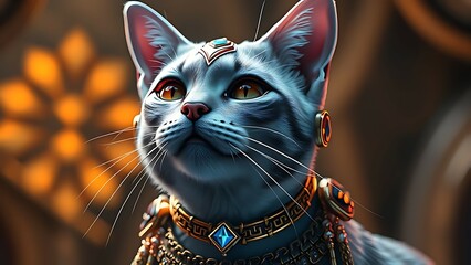 portrait of a cat