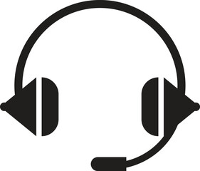 Headphone icon symbols vector design